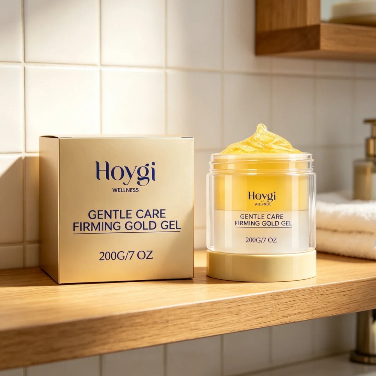 Hoygi Firming Gold Body Gel – Lifting, Smoothing & Moisture 200g
