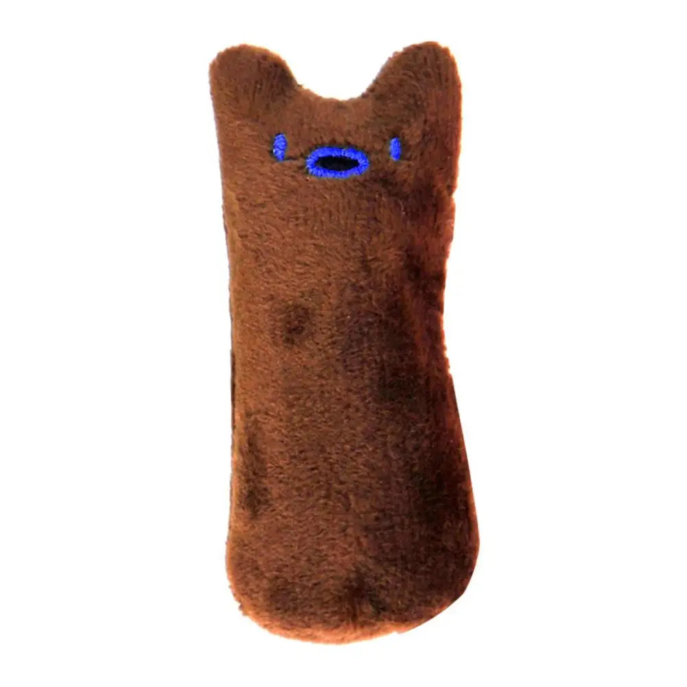 Catnip Crinkle Plush Cat Toy – Interactive Kitten Chew Toy