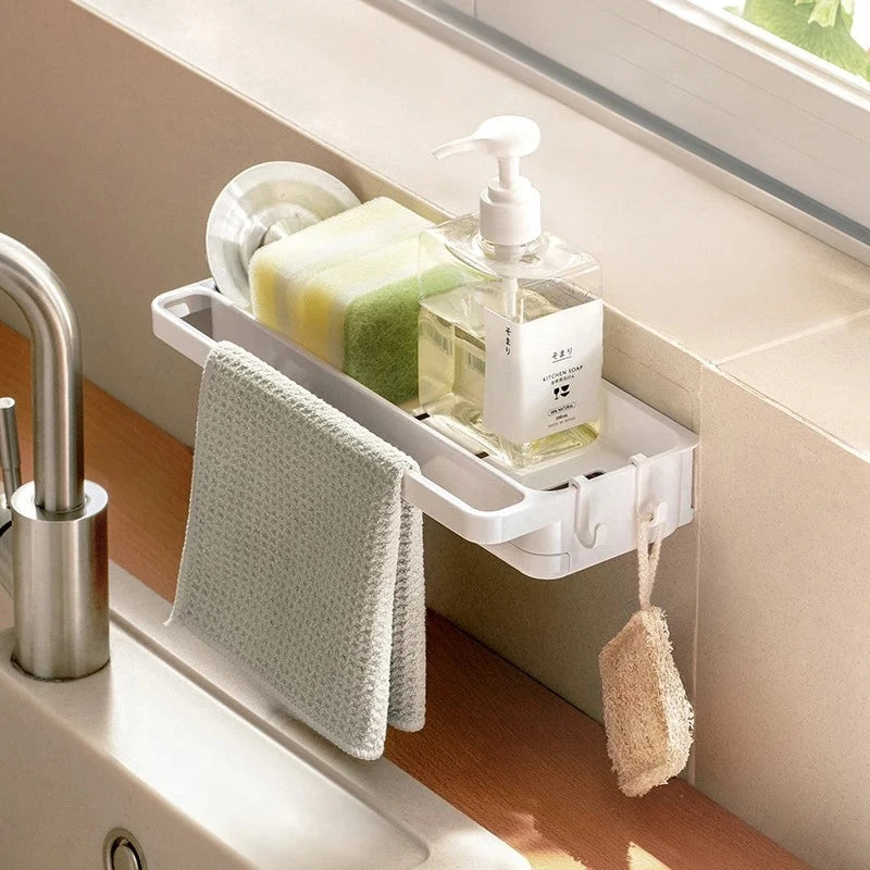 Sponge drying rack for Sink Organizer Dish Brush Holder,Sink Sponge Holder,sink Drain Rack shelf Organizer, Kitchen Accessories Peaceful Pleasures Health and Wellness