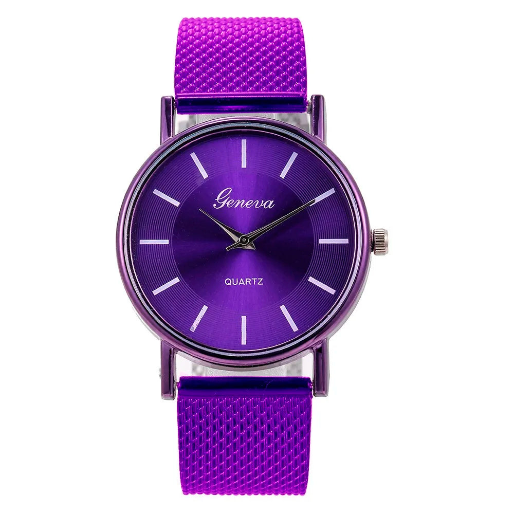 ISHOWTIENDA Women's Luxury Quartz Watch – Stainless Steel