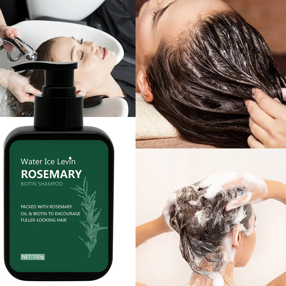 Rosemary Biotin Shampoo – Scalp Care, Oil Control & Hair Growth Hair Growth Shampoo Peaceful Pleasures Health and Wellness