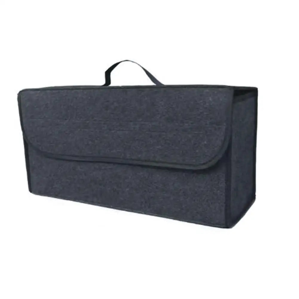 Car Trunk Organizer Storage Box,Large Capacity Felt Storage Bag Portable Foldable Boot Organizer Tool for Car Storage Accessorie Peaceful Pleasures Health and Wellness B