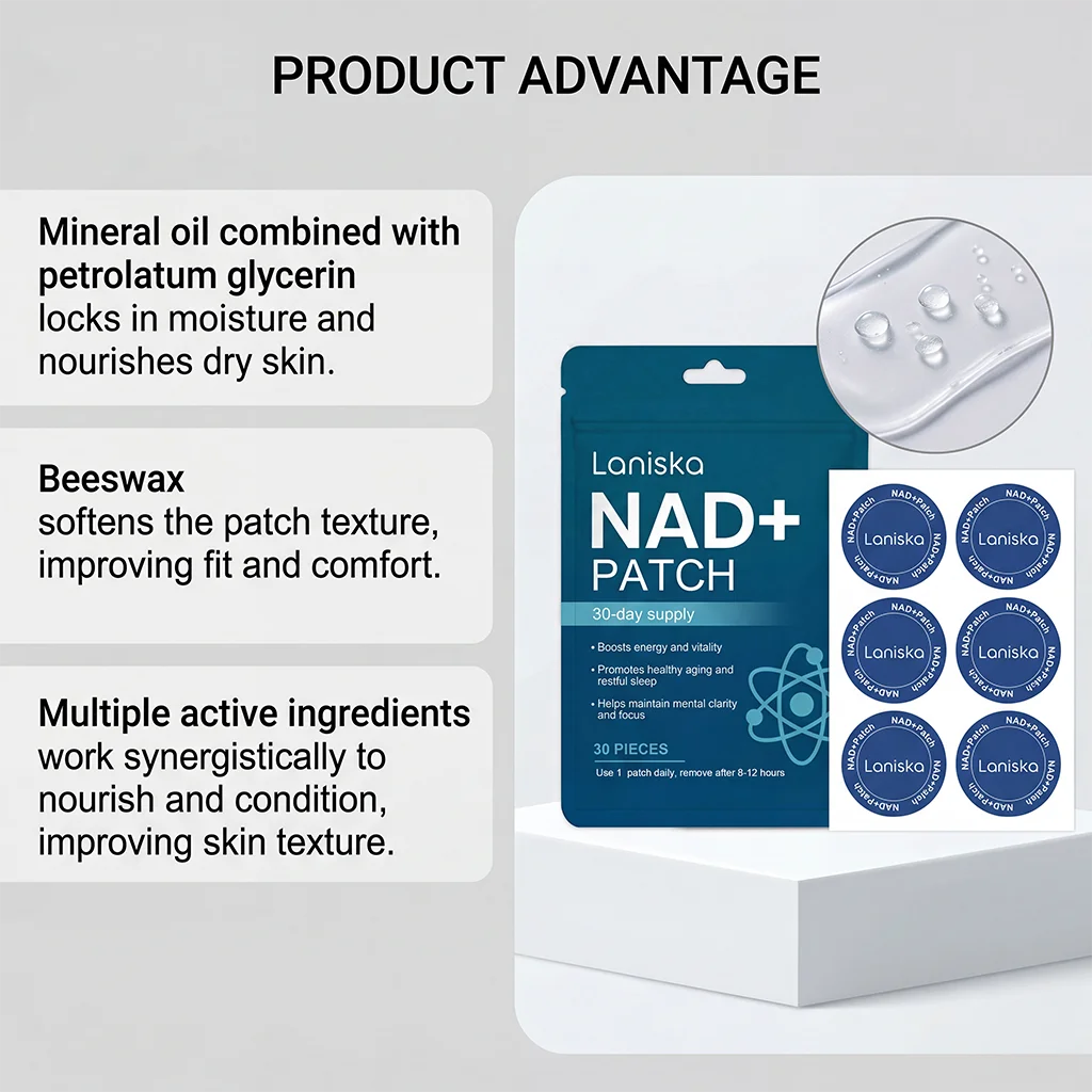 NAD+ Body Care Patches 30pc – Breathable & Long-Lasting