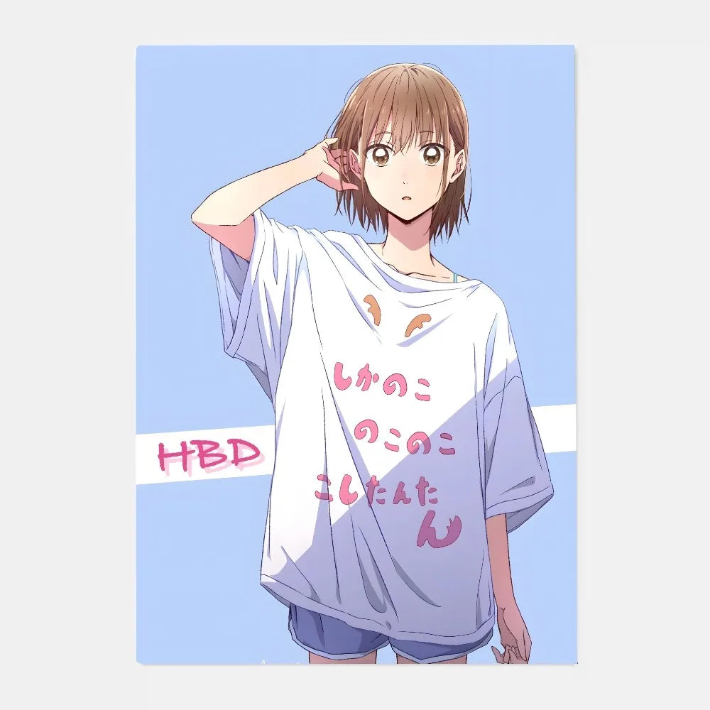 Anime Ao No H-hako Poster HD art sticky wall waterproof home living room bar decoration Peaceful Pleasures Health and Wellness