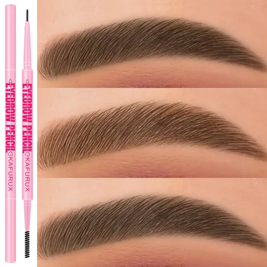 KAFURUX Ultra-Fine Waterproof Eyebrow Pencil – 6 Colors & Brush Eyebrow Pencil Oasis Select