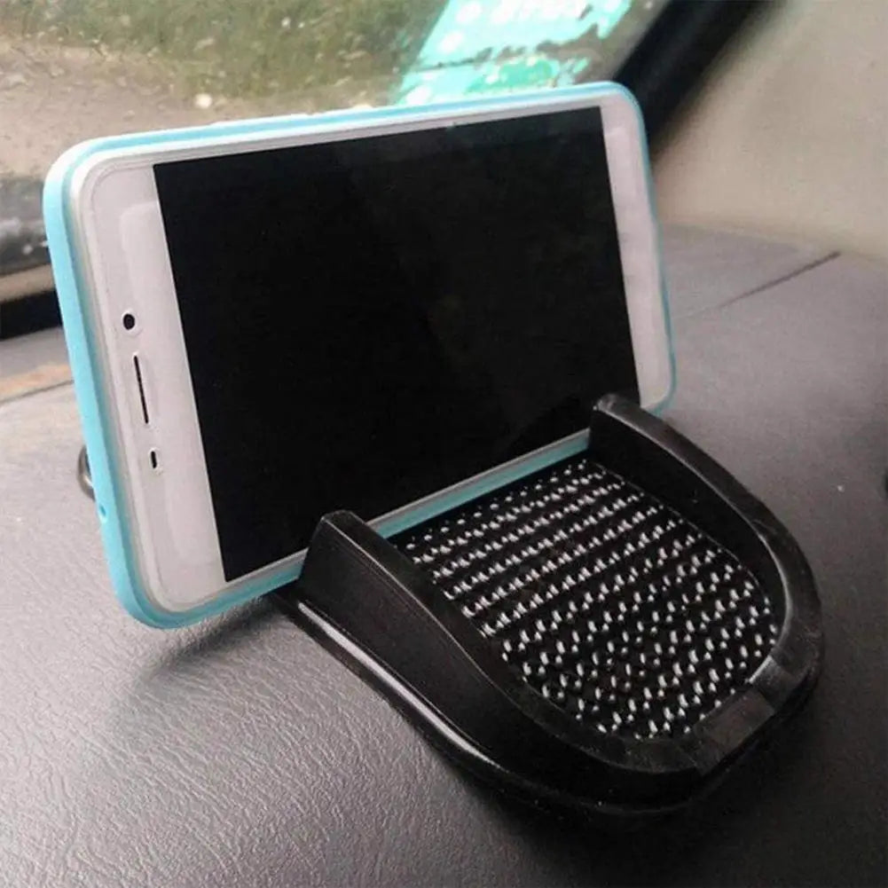 Silicone Car Phone Holder 360° Rotatable Anti-Slip Grip Dashboard Mount Hands-Free Navigation Waterproof For Smartphone Glasses Peaceful Pleasures Health and Wellness