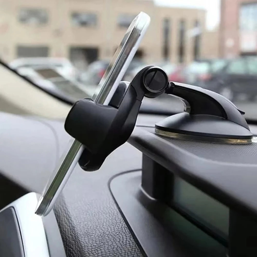 Car Phone Holder Windshield Suction Long Arm Universal Mount