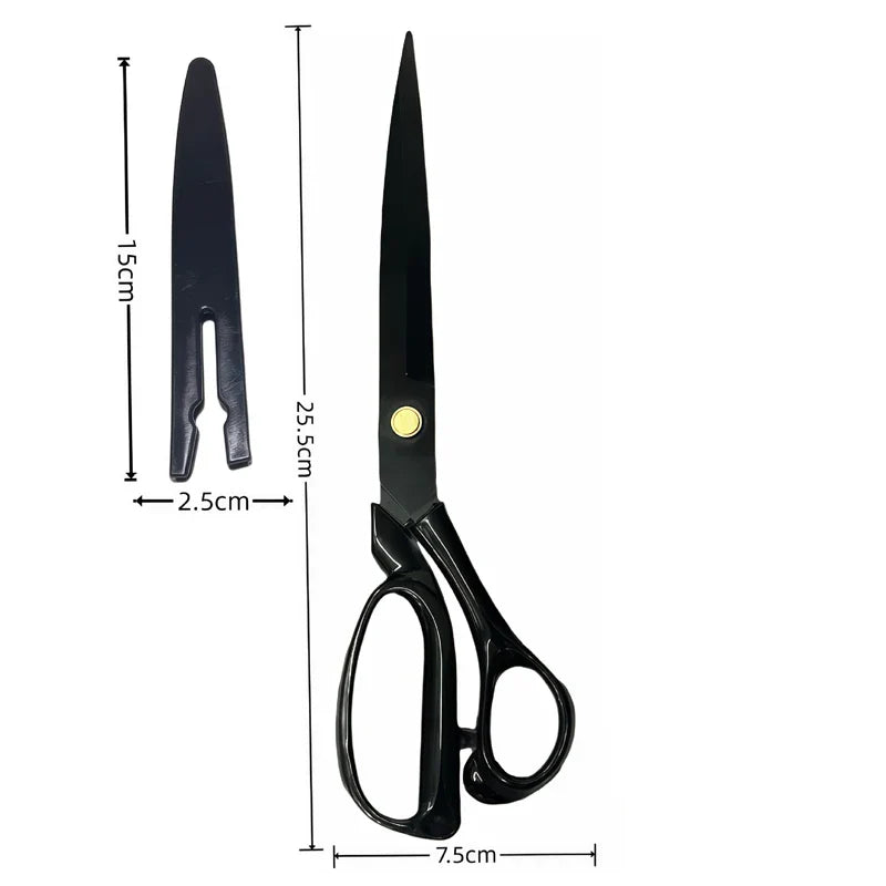 Professional Heavy Duty Tailor Shears – 8" & 10" Fabric Scissors