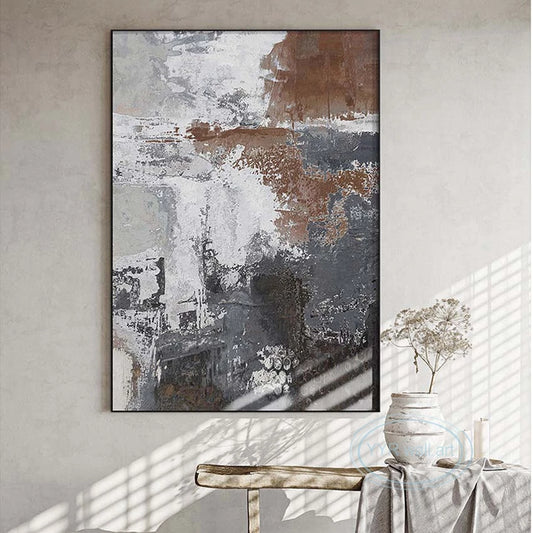 Wall Decoration Poster Living Room Bedroom Study Hotel Canvas Hanging Picture Modern Abstract 100% Handmade Custom Oil Painting Peaceful Pleasures Health and Wellness