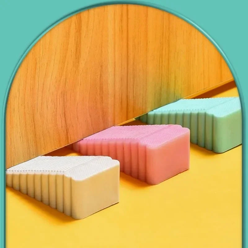 Silicone Door Stop Wedge – Non-Slip Floor Door Stopper
