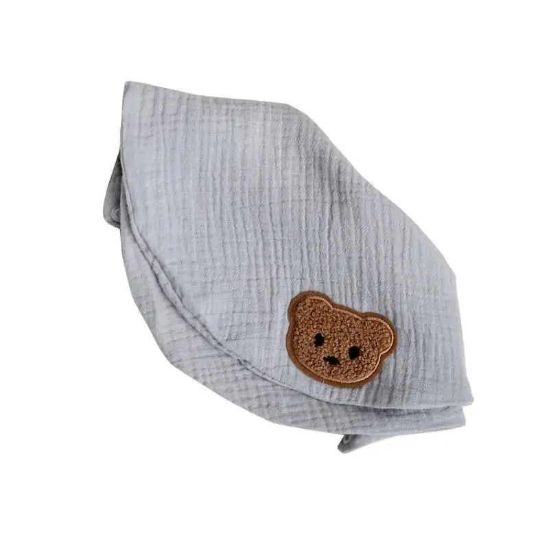 Baby Bandana Drool Bib | 2-Layer Soft Cotton for Newborns