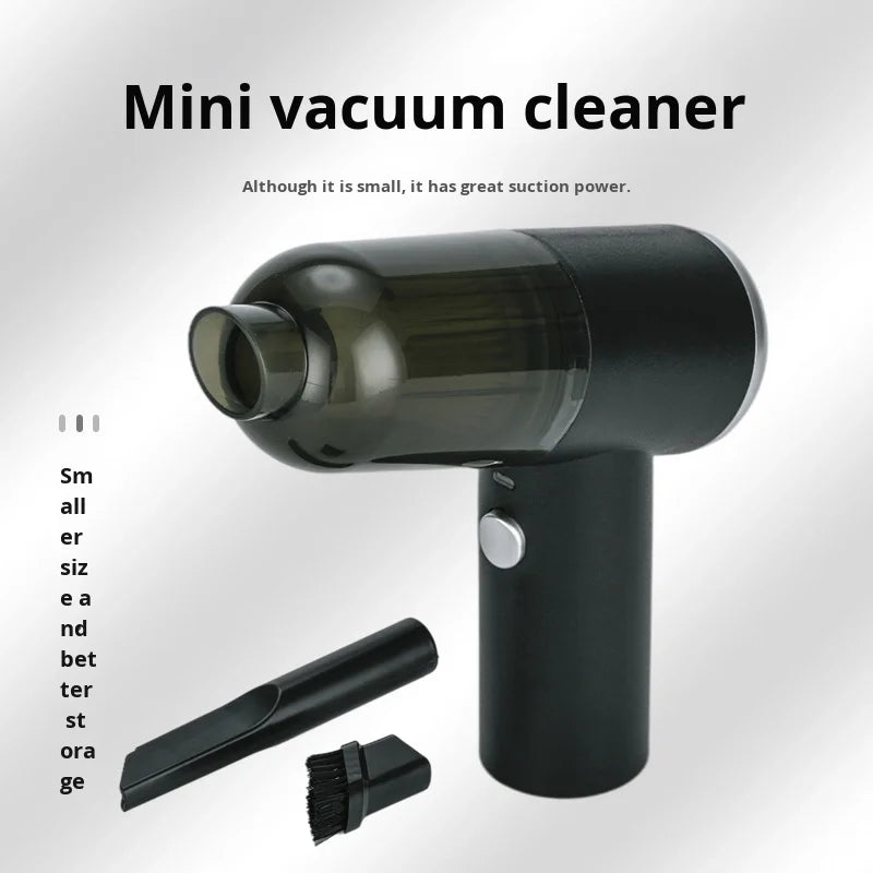 Portable USB Charging Handheld Vacuum Cleaner Easy Clean Brushless Motor for Car Household Wet Dry Cleaning Electric Peaceful Pleasures Health and Wellness