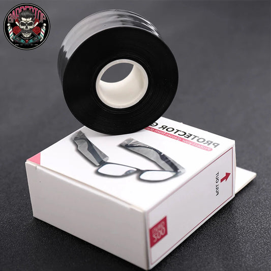 200ps/Box Disposable Glasses Leg Sleeves Cover Hair Dye Tools Barber Hair Coloring Styling Tool Eyeglasses Protector Accessory Peaceful Pleasures Health and Wellness