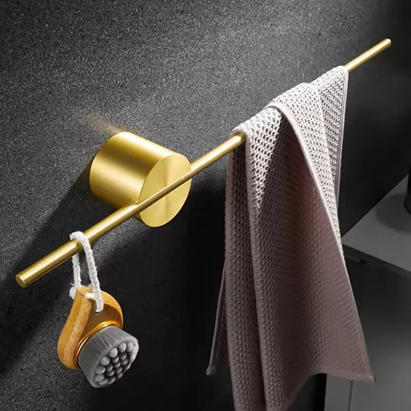 Adjustable Towel Bar 40/50cm – Wall Mount Space Aluminum Rack