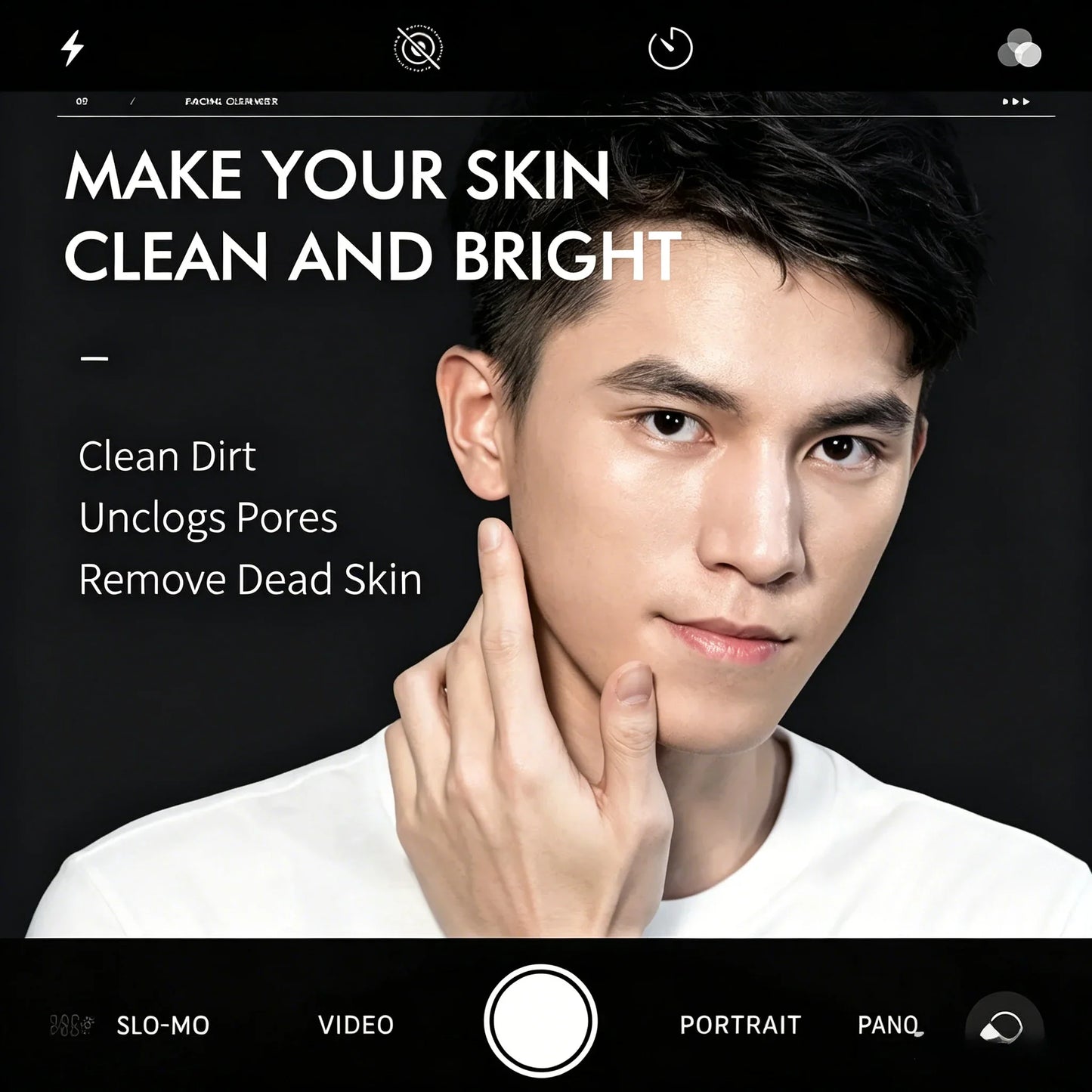 LAIKOU Men's Face Wash – Oil Control & Blackhead Scrub 50g