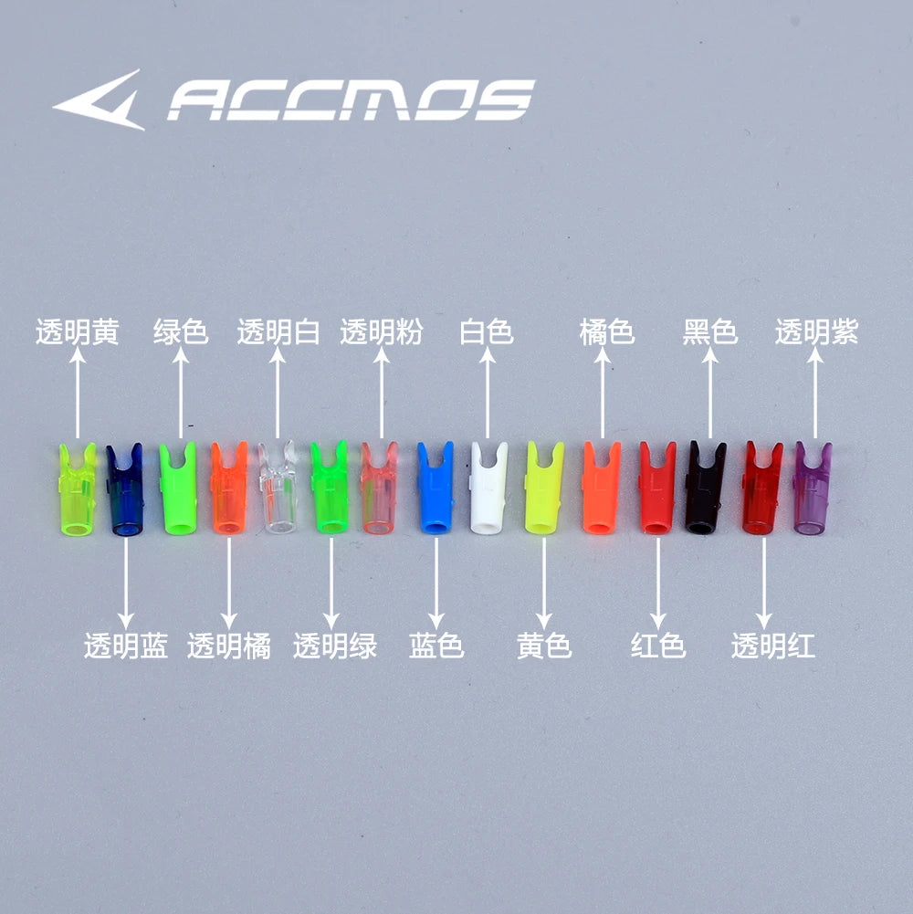 DIY Plastic Arrow Pin Nocks L Aluminum Nock Needles ID4 2 6 3 5 Shaft