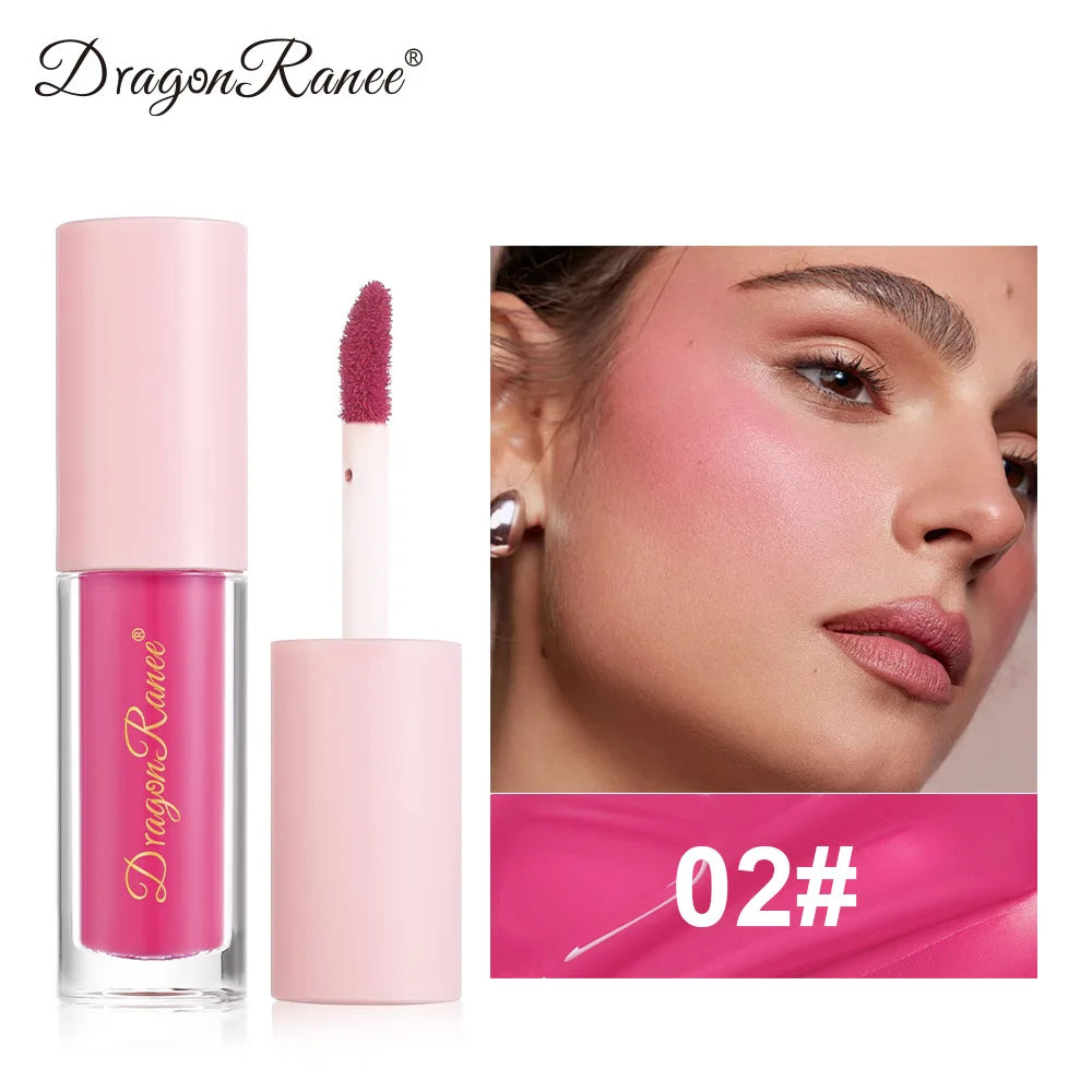 Dragon Ranee Velvet Matte Liquid Blush – 8 Shades Mini Blusher