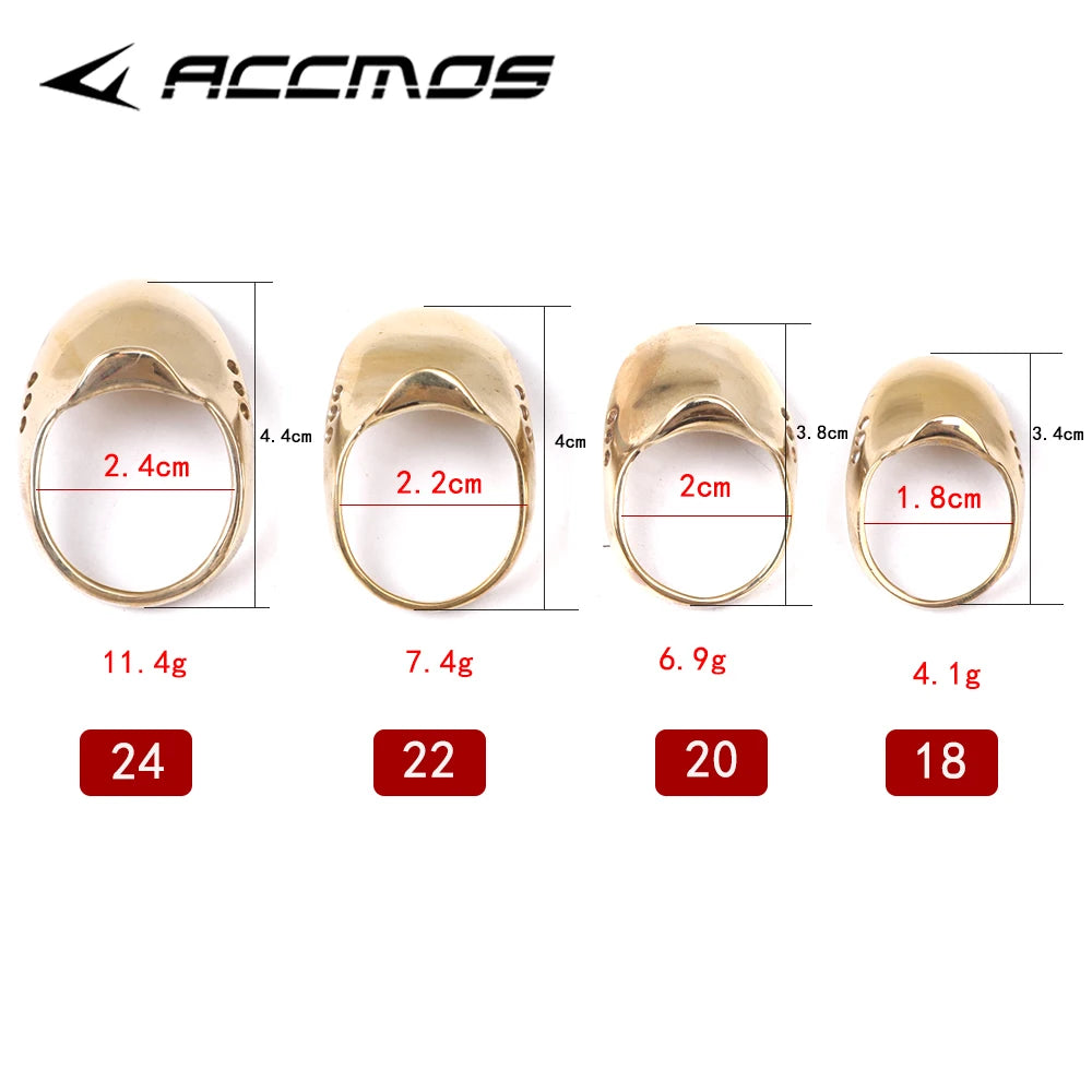 Archery Hand Finger Ring Protector Guard Thumb Tool Buckle Hunting