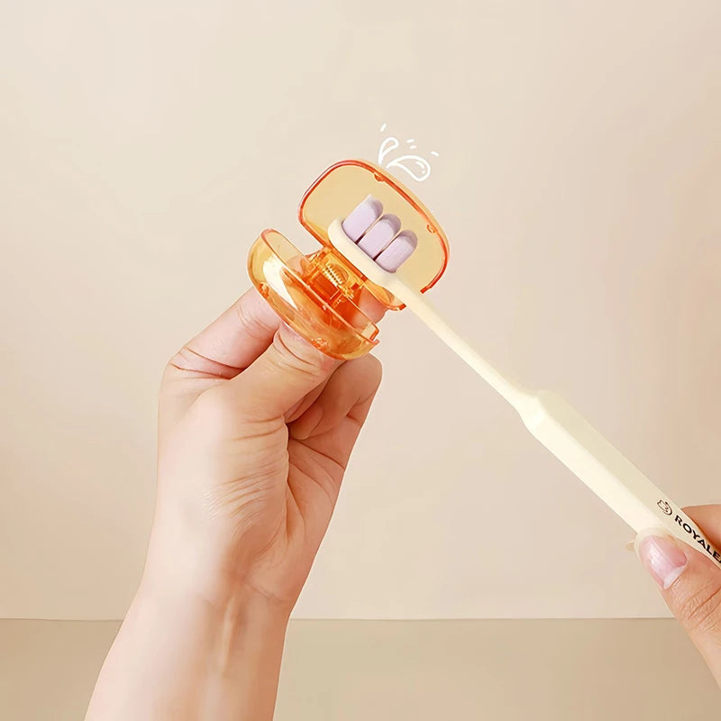 Travel Toothbrush Cap | Protective Plastic Brush Head Cover Case