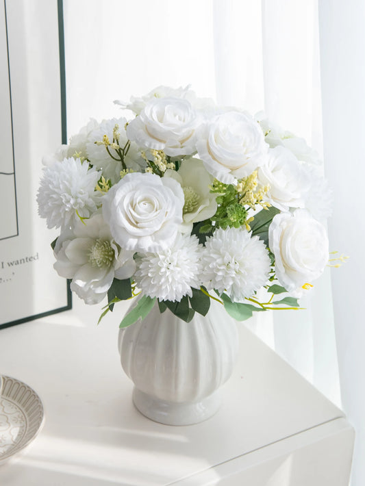 Artificial Silk Roses | Wedding Bouquet & Home Decor Artificial Silk Flowers Peaceful Pleasures Health and Wellness