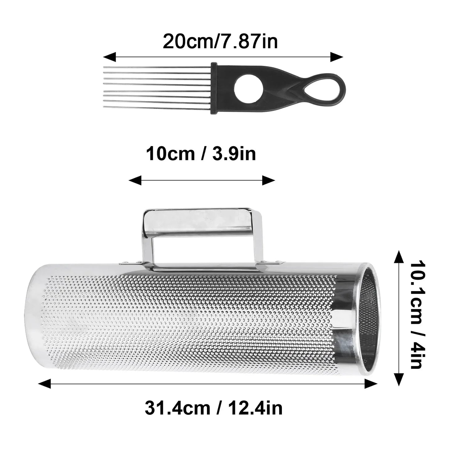Guiro Shaker Aluminum Orff Percussion Instrument Scraper Music