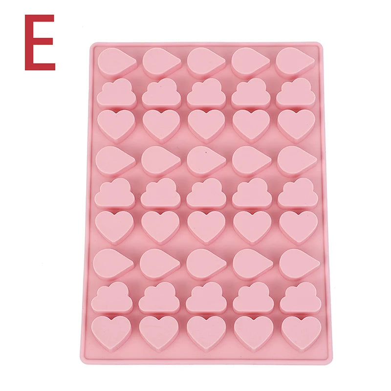 Silicone Chocolate Candy Mold | Rabbit, Fish & Heart Shapes