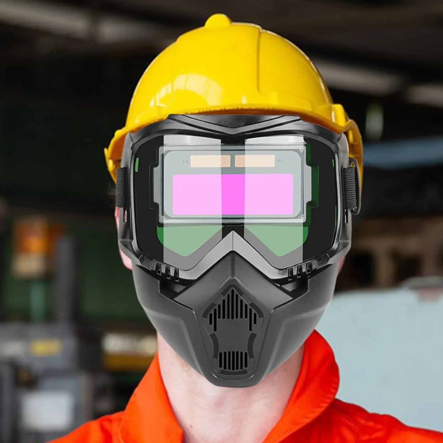 Auto Darkening Welding Helmet – Breathable & Adjustable