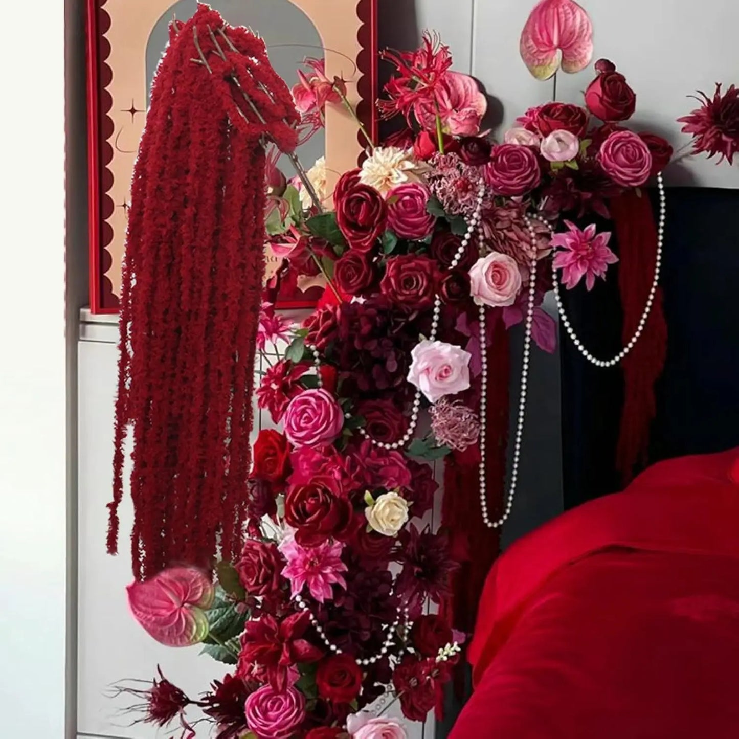 Silk Sakura Artificial Vine Garland for Wedding & Home Decor