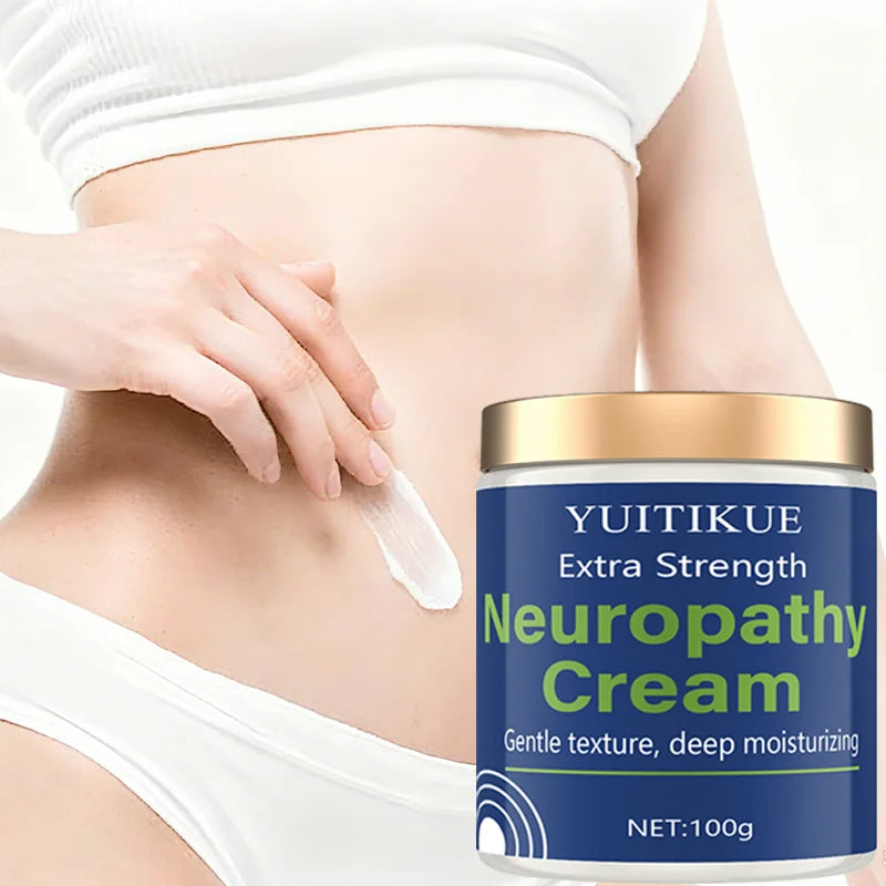 YUITIKUE Neuropathy Body Cream 100g | Deep Moisturizing Skincare Body Moisturizing Cream Peaceful Pleasures Health and Wellness
