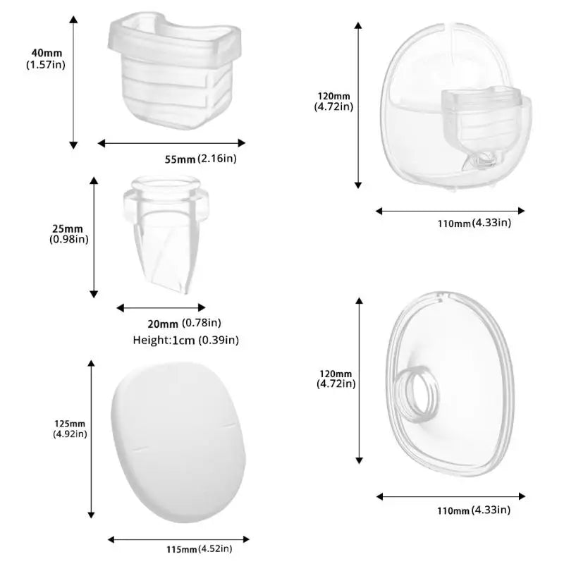 Breast Pump Replacement Parts – 24mm/27mm Flange S18/S21
