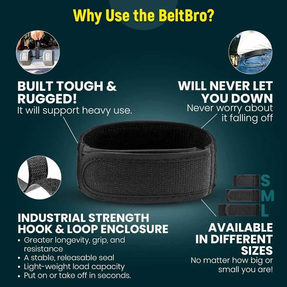 Buckle-Free Elastic Stretch Belt – Unisex Soft No-Buckle Belt