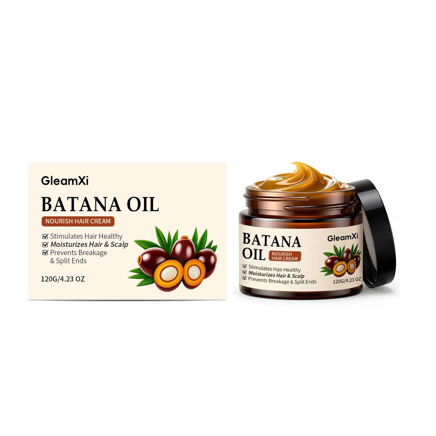 Gleamxi Batana Oil Hair Conditioner – Repair & Hair Growth