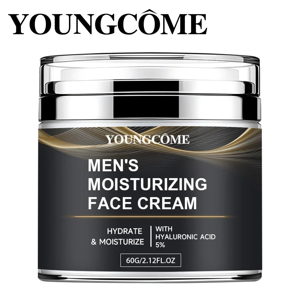 YOUNGCOME Men's Collagen Cream with Retinol & Vitamins Men's Face Cream Peaceful Pleasures Health and Wellness
