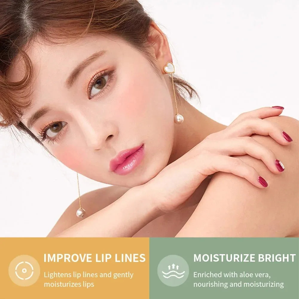 Aloe Vera Temperature Color Change Lipstick Moisturizing Lip Balm Long Lasting Waterproof Nourishing Lip Korean Makeup Cosmetics Peaceful Pleasures Health and Wellness