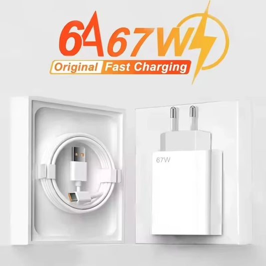 67W USB-C Fast Charger PD QC 3.0 | iPhone Samsung Xiaomi USB-C Fast Charger Peaceful Pleasures Health and Wellness