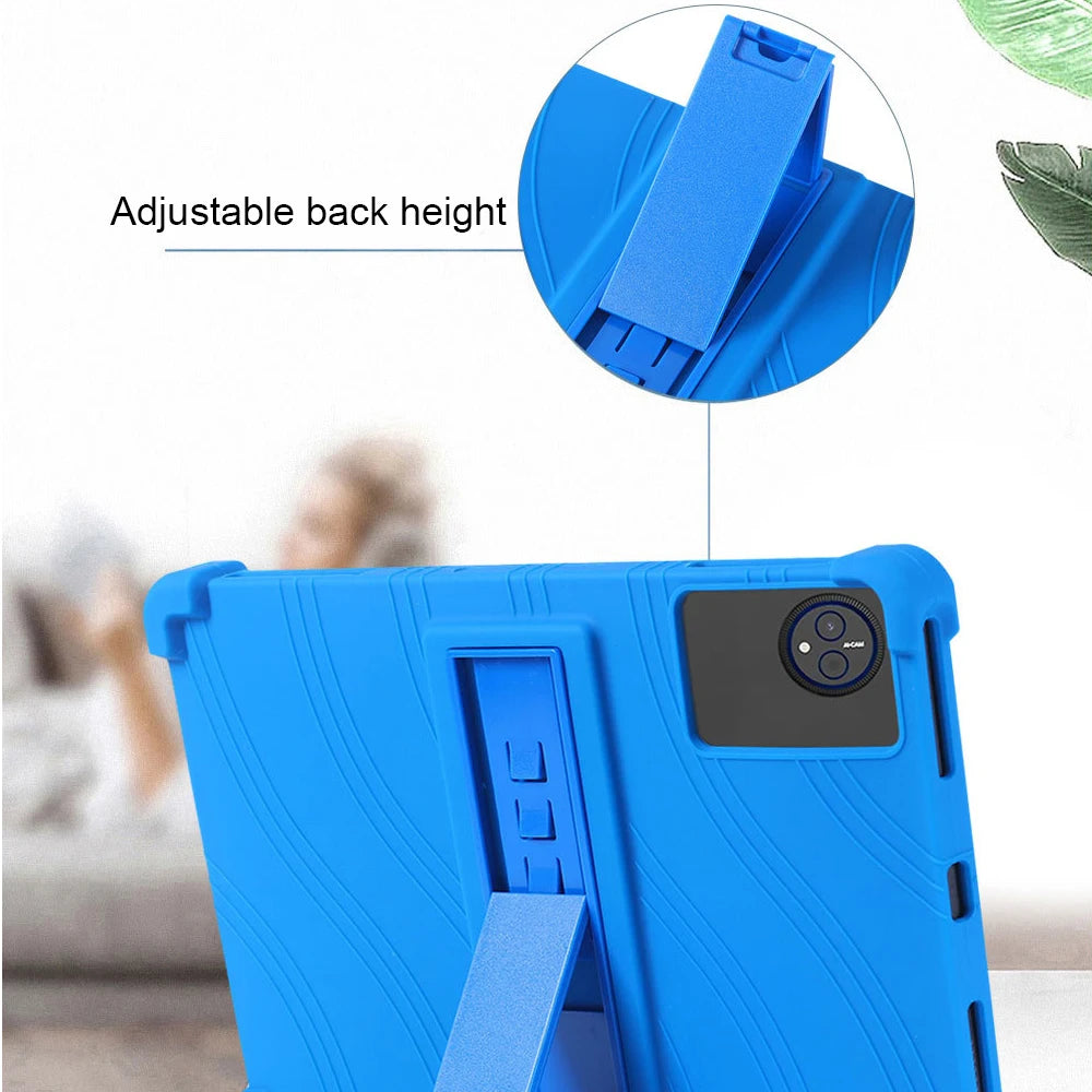 For HEADWOLF WPad7 Tablet Model Case Shockproof Cover 10.95 Inch Soft All-Inclusive Drop-Proof Protective Case Peaceful Pleasures Health and Wellness