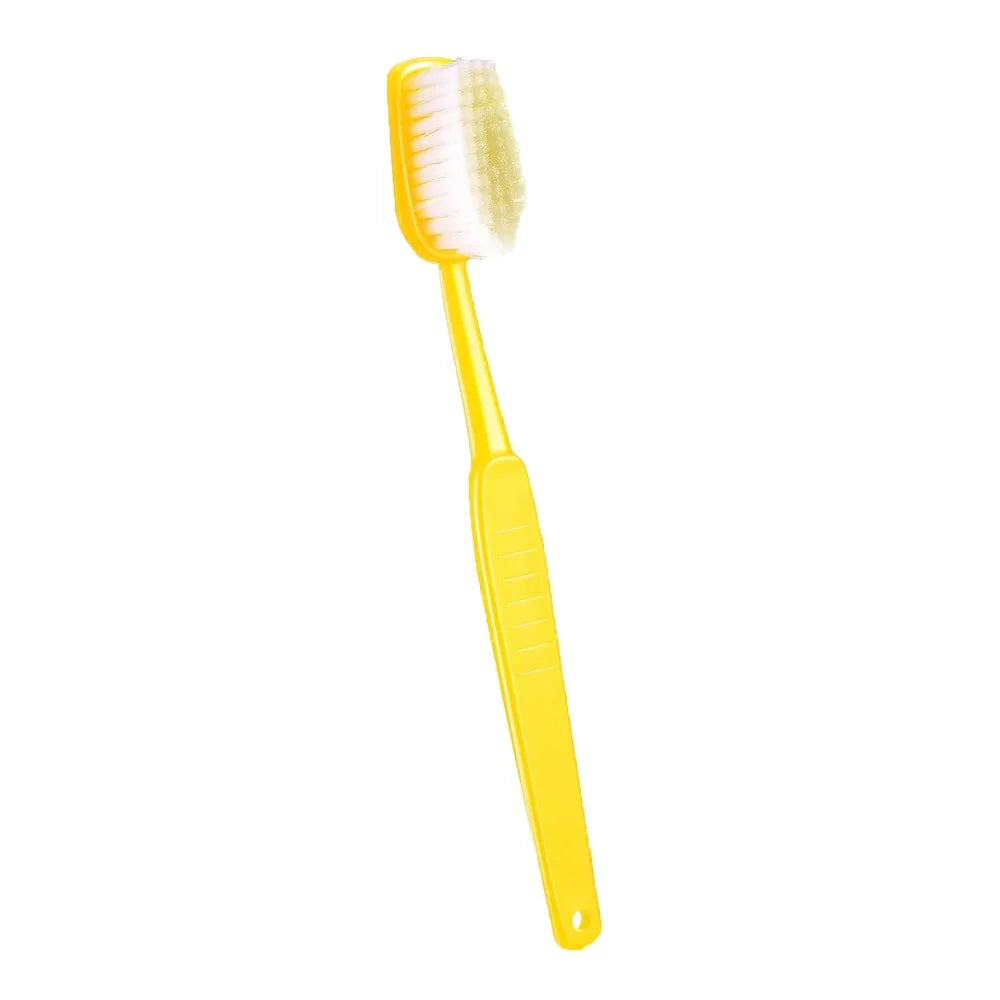 Huge Comedy Item Oversized Gag Novelty Bath Brush Party Favor Photo Shoots Props Shower Brush Candy Color Long Handle Peaceful Pleasures Health and Wellness Yellow