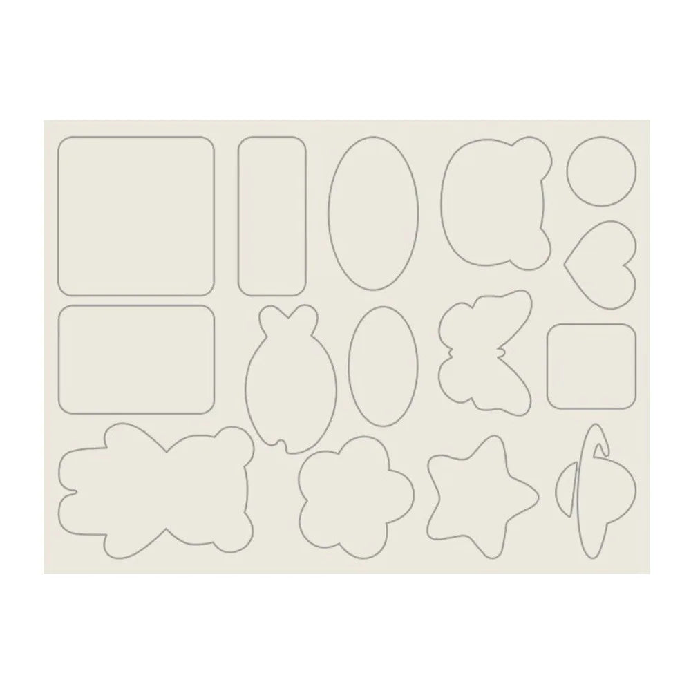 Apparel Applique Self Adhesive Black Patches DIY Craft Washable Waterproof Patch Sewing Fabric Sticker Thermal Transfer Peaceful Pleasures Health and Wellness Beige