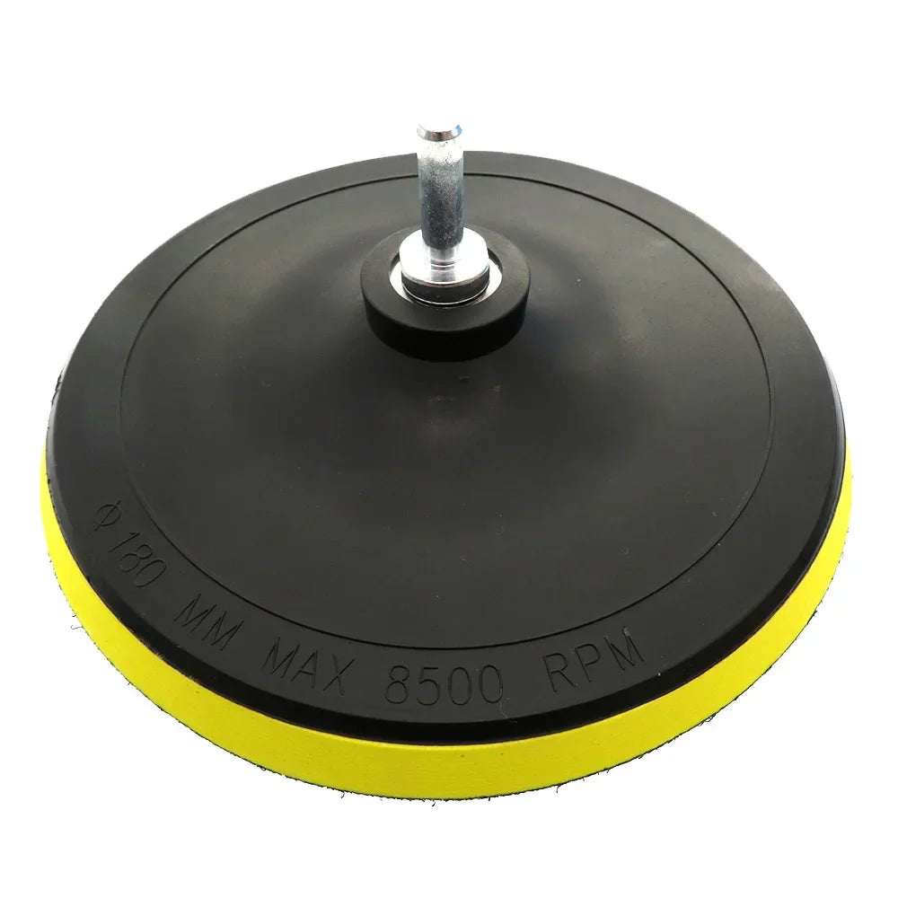 Car Polishing Sponge Pad Kit – 3", 5" & 7" Buffing Pads