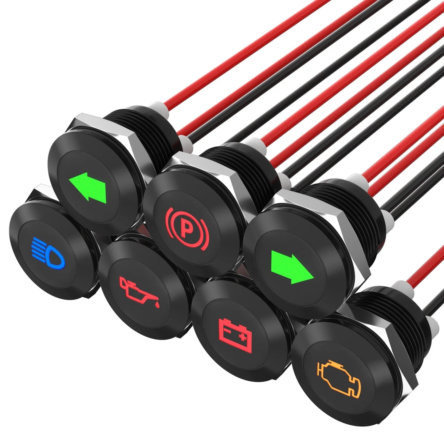 12V LED Indicator Light – Waterproof Dash Panel Peaceful Pleasures Health and Wellness United States