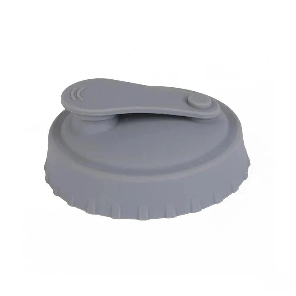 Silicone Soda Can Lid Reusable Can Stopper for Soda Beer Drinks Juice Coke Beverage Fits Standard Cans Protecto Coke Can Peaceful Pleasures Health and Wellness gray