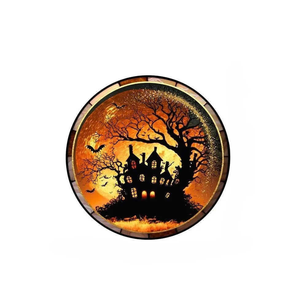 Halloween Static Cling Window Stickers | Reusable Glass Decals