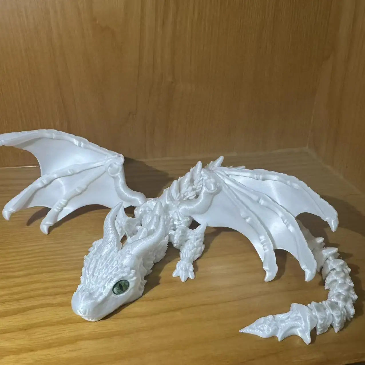 1 Piece of Large Flying Dragon Ornament in Three Colors (Luminous Rainbow, White, and Black) - a Great Holiday Gift and Craft Item Suitable for Office, Car, and Desk Decorations Peaceful Pleasures Health and Wellness