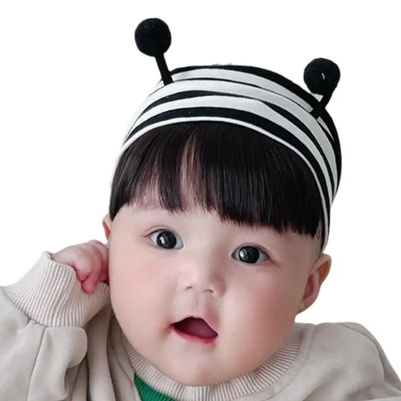 Baby Girls Hairband with Bangs – Cute Infant Headpiece