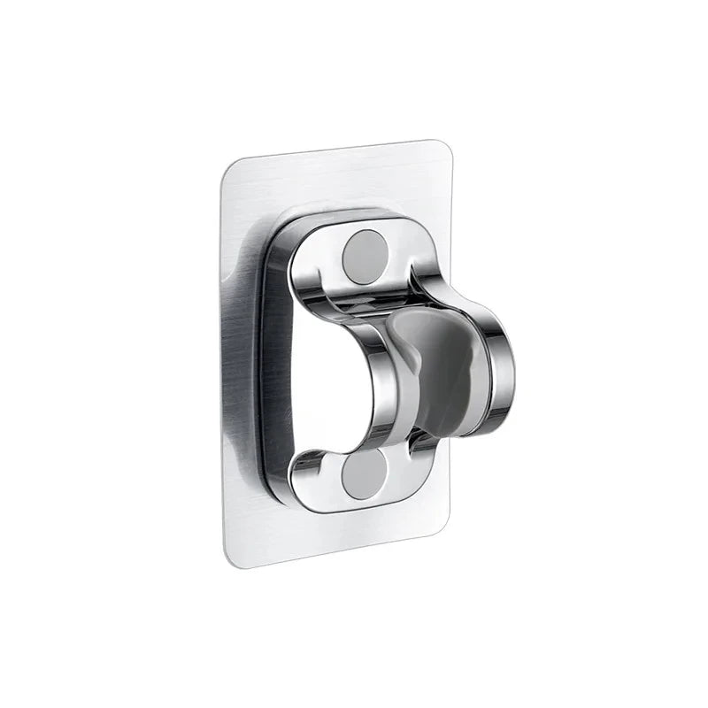 Adjustable No-Drill Shower Head Holder | Wall Bracket