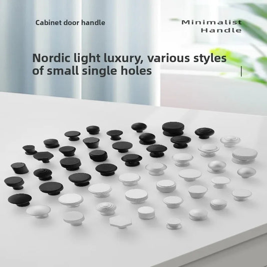 Black Aluminium Cabinet Knobs & Drawer Pulls | Modern Hardware Cabinet Hardware Oasis Select