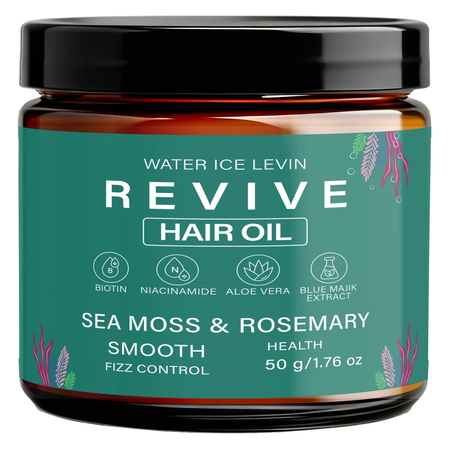 Sea Moss & Rosemary Hair Oil | Biotin, Keratin & Caffeine