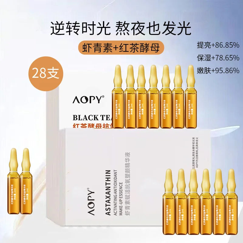 28-Piece Astaxanthin Ampoule Essence Set – Hydrating Skincare