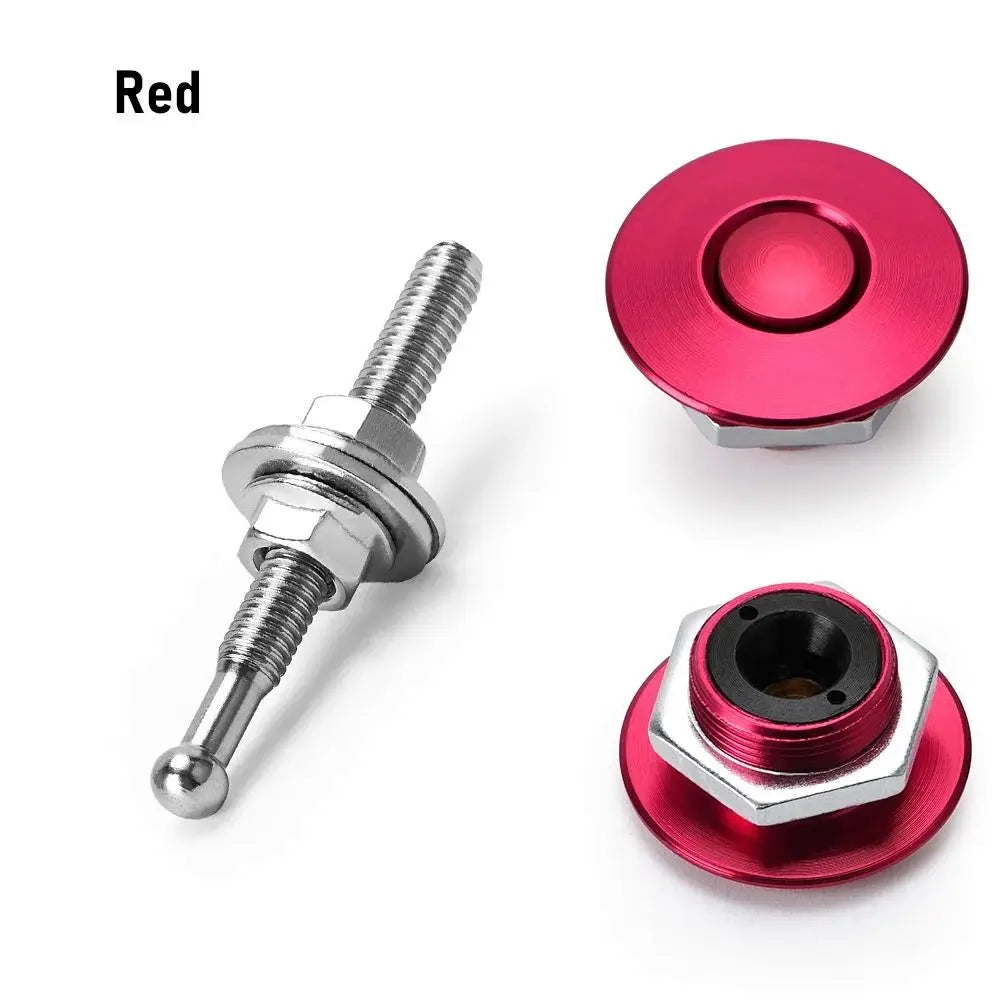 Universal Aluminum Hood Pin Quick Release Latch Clip | Bonnet Lock