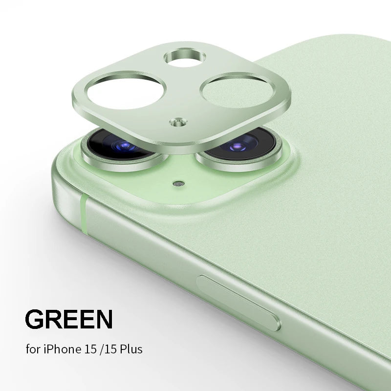 Aluminum Alloy Metal Lens Ring Accessories iPhone15 Pro Max Camera Protector iphone Accessories iphone 15 Pro Max Case Peaceful Pleasures Health and Wellness Green for iPhone15